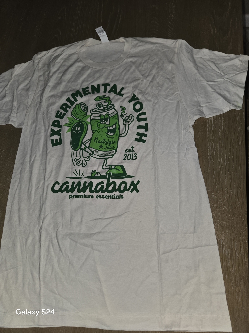 Experimental Youth Graphic Tee Mens M Cannabox New